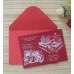 Red Wedding Invitation Marriage Card Simple Style Invitation Card Foiling Printing Customized